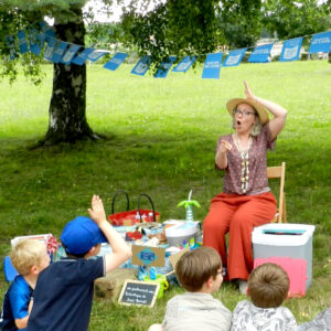 Les Zétincelles 0 à 3 ans les racontines plein air